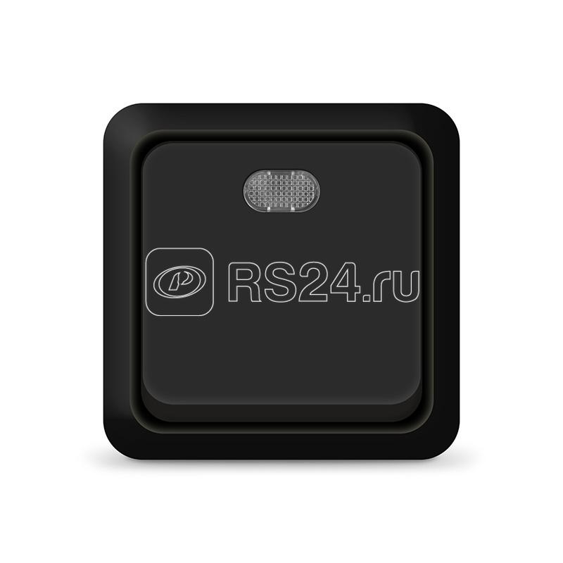 Выключатель 1-кл. ОП Олимп 10А IP20 с подсветкой черн. Universal 2212
