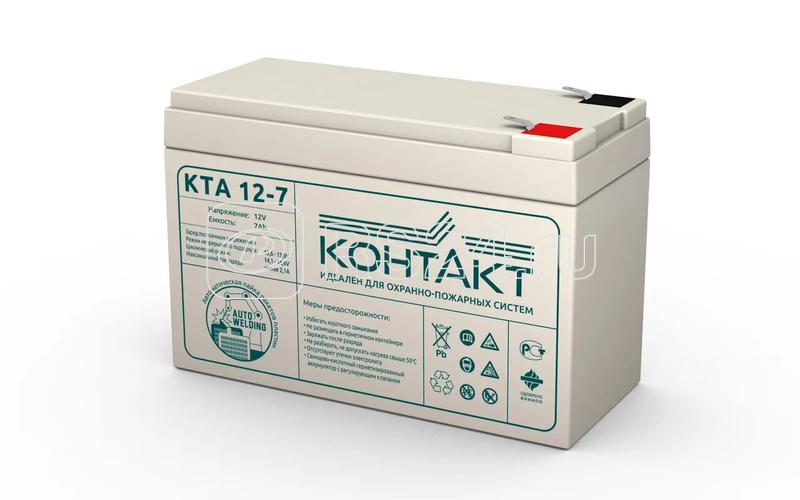 Аккумулятор ОПС 12В 7А.ч КТА 12-7 Контакт