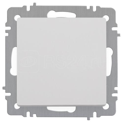 Выключатель 1-кл. СП Accent 6-101-01 10А IP20 250В AL/CU бел. Intro Б0063469