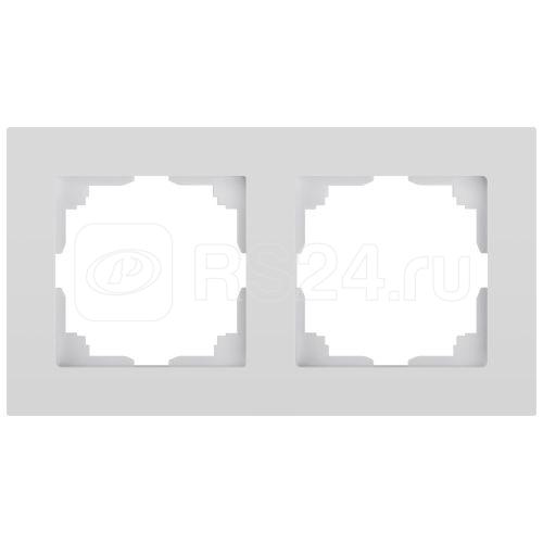 Рамка 2-м СП Accent 6-502-01 бел. Intro Б0063749