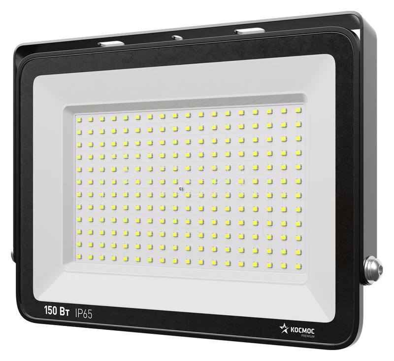 Прожектор светодиодный PREMIUM 150Вт 6500К 15000лм IP65 КОСМОС KOS_PR_LED_150