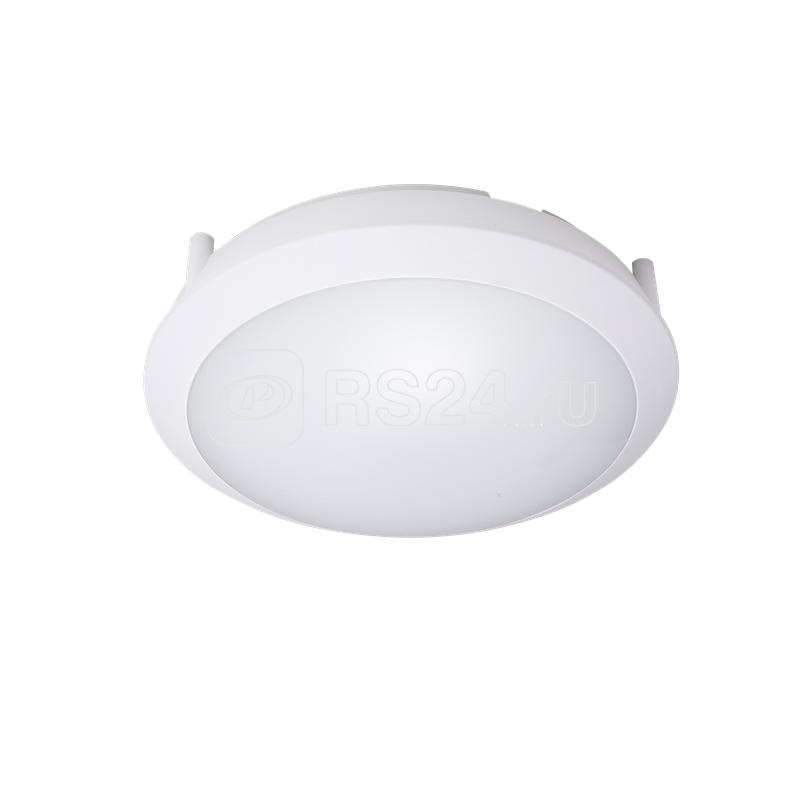 Светильник светодиодный WP 25 C 15W OP 940 D300 WH MDM 300х300х93мм 15Вт 4000К IP66 пылевлагозащ. ЖКХ с микроволнов. датчиком движения бел. Русский Свет 15072523440