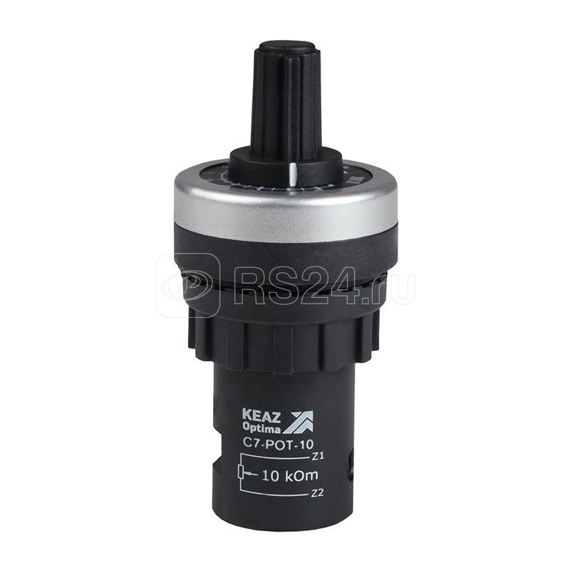Потенциометр OptiSignal Compact D22 С7-POT-10 10кОм XB4BD912R10K КЭАЗ 362216