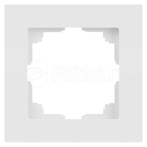 Рамка 1-м СП Accent 6-501-01М бел. матов. Intro Б0063730