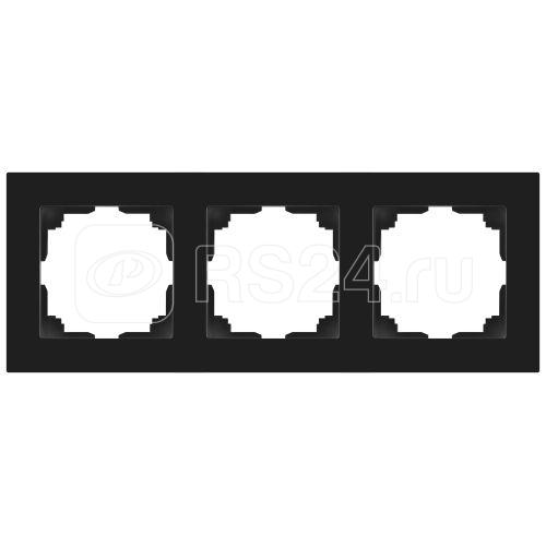 Рамка 3-м СП Accent 6-503-05 антрацит Intro Б0063787