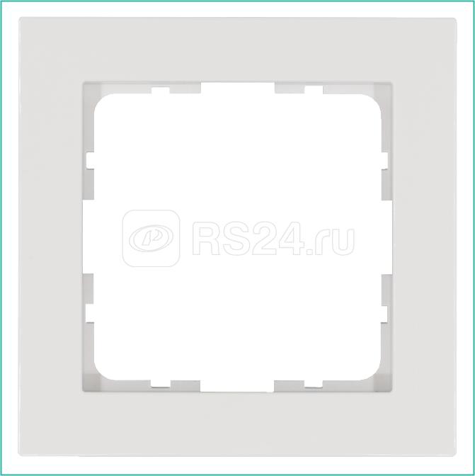 Рамка 1-м G-Classic бел. глянцевый Jasmart G1001W