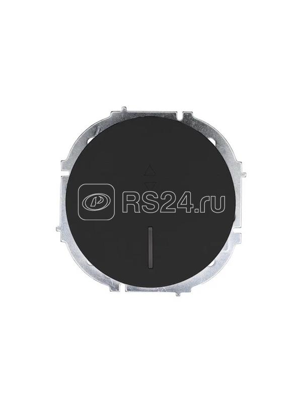 Выключатель проходной 1-кл. СП OSEN 10А IP20 с подсветкой механизм черн. бархат LEZARD 743-4288-114