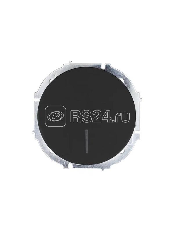 Выключатель 1-кл. СП OSEN 10А IP20 с подсветкой механизм черн. бархат LEZARD 743-4288-111