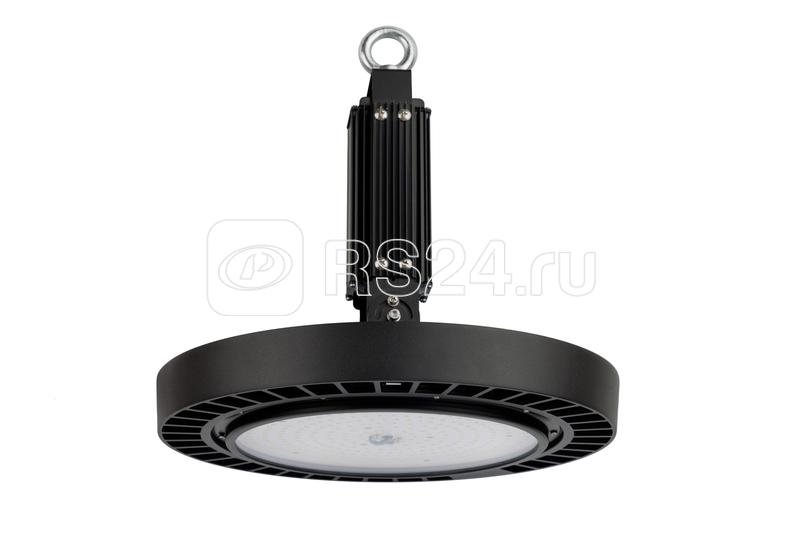 Светильник светодиодный ДСП IB 11 S 100W VW 840 HT BK CL 257х257х155мм 100Вт 4000К IP65 High Bay подвесной с закален. стекл. черн. Русский Свет 16091124339