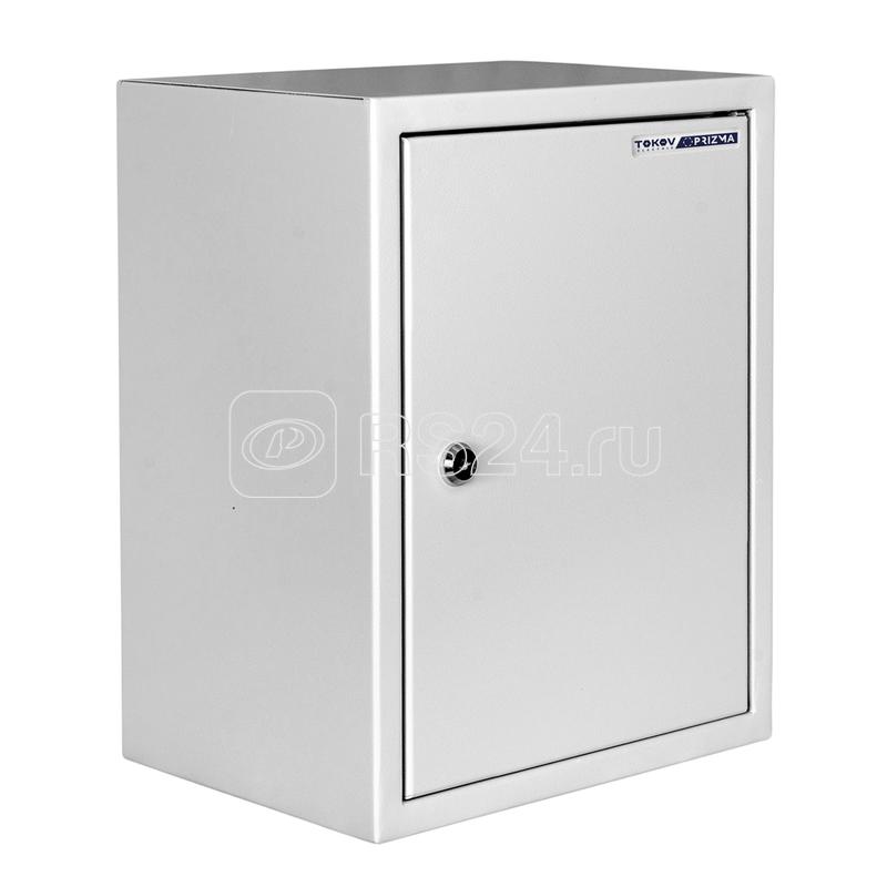 Корпус ЩМП-1 400х310х220 IP31 с монтажн. панелью метал. PRIZMA TOKOV ELECTRIC TKE-PZ-MPB31-1