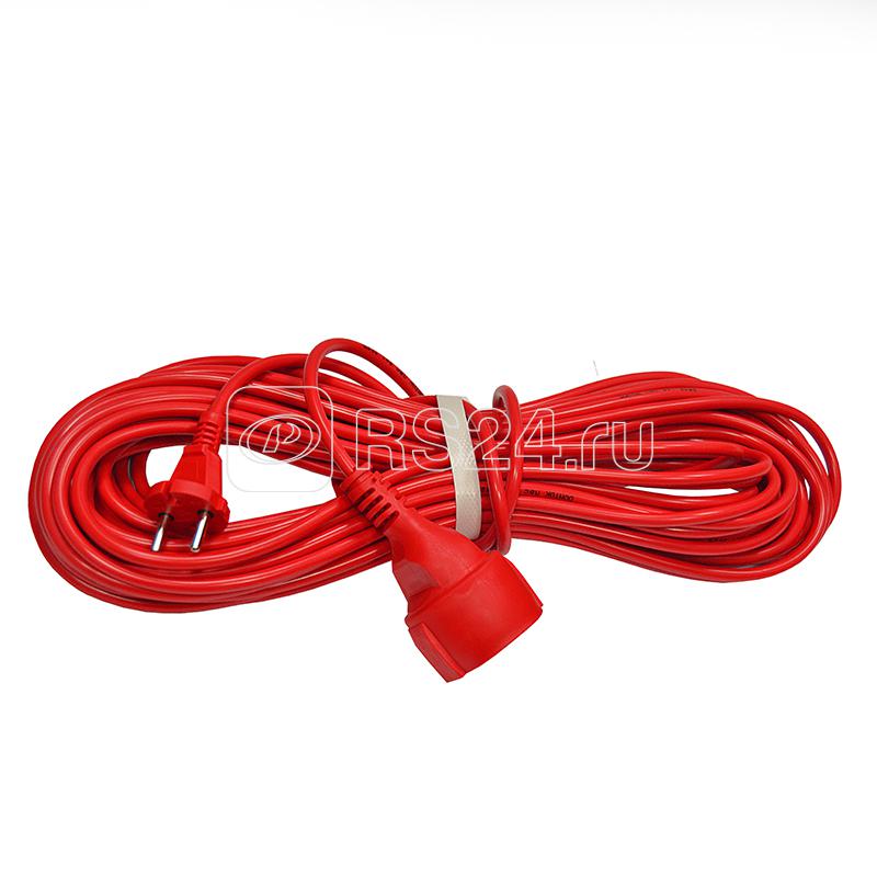 Удлинитель-шнур 1х20м без заземл. 10А IP20 2.2кВт ПВС 2х1 DOMTOK 2489
