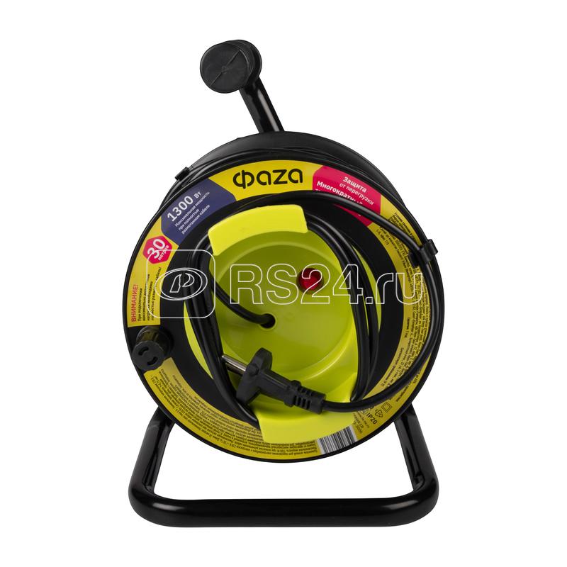 Удлинитель на катушке 1х30м CR-01-3000 ФАZА 5063761