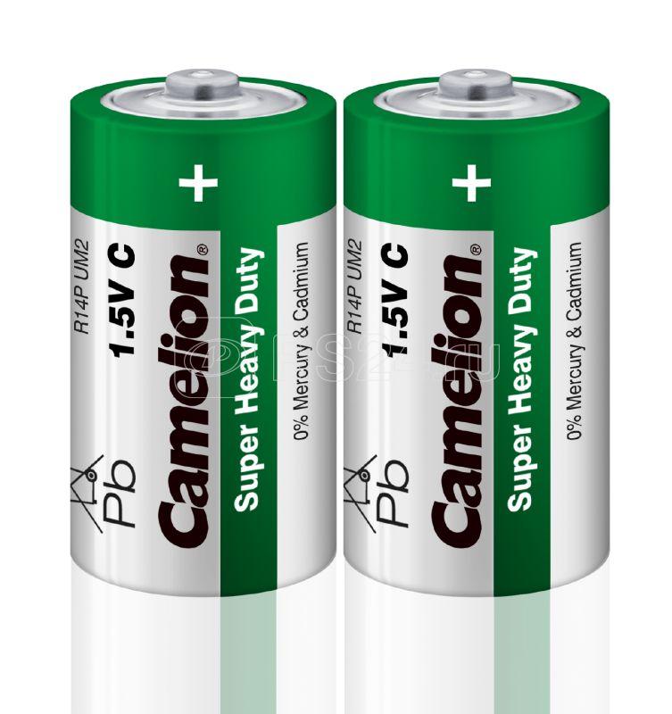 Элемент питания солевой C/R14 R14P-SP2G 1.5В SR-2 (уп.2шт) Camelion 1661