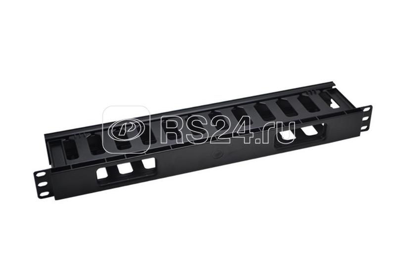 Органайзер кабельный 19дюйм 1U с крышкой TOKOV ELECTRIC TKE-CM-1U-PC