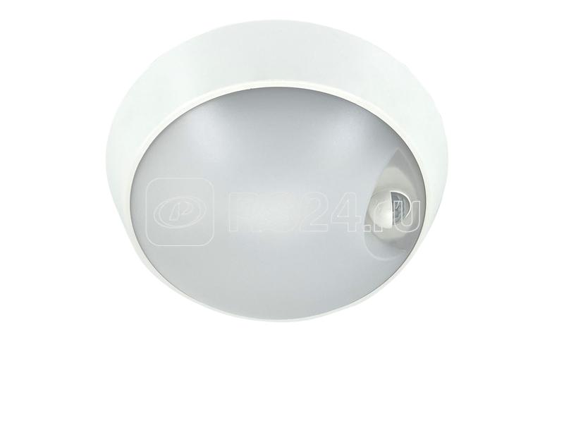 Светильник светодиодный WP 15 C 18W OP 840 D220 WH MDM 220х80мм 18Вт 4000К IP54 ЖКХ круглый пылевлагозащ. с датчиком движ. бел. Русский Свет 15071524504
