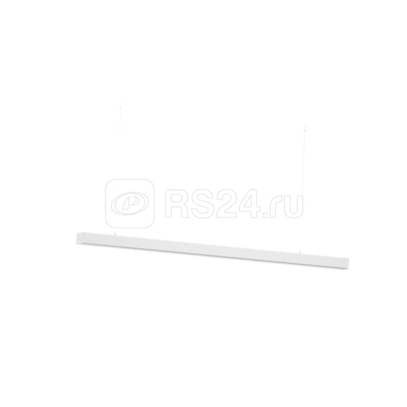 Светильник светодиодный ДСО TS 23 S 140 SW 840 2 L2800 7x1.5 WH IP23 2870х64х54 мм 80Вт 4000К IP23 подвесной линейный со сквоз. провод. в компл. с тросом 3м бел. Русский Свет 11052323211