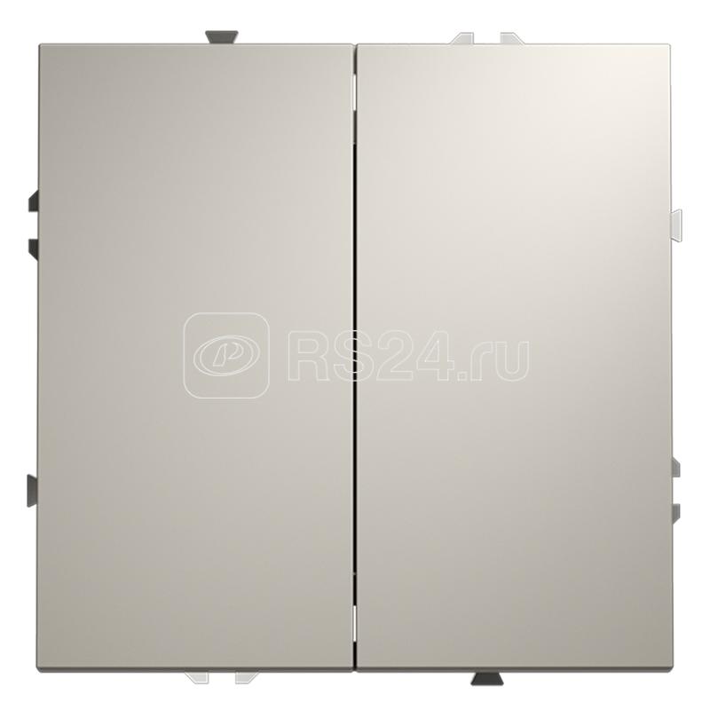 Выключатель 2-кл. СП S70 10А механизм кашемир Voltum VLS020103
