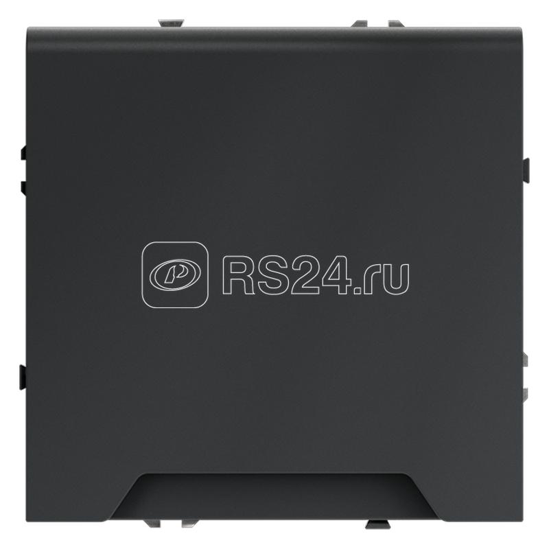 Розетка 1-м СП S70 16А с заземл. защ. шторки + крышка механизм графит Voltum VLS040307