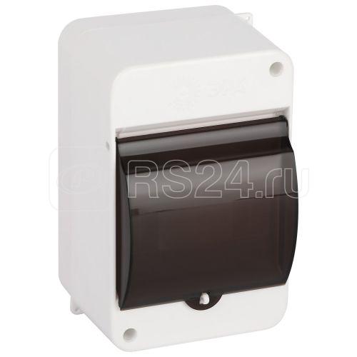 Корпус навесной SIMPLE КМПн 1/4 IP30 пластик.; прозр. крышка; бел. kmpn1.4t Эра Б0069239