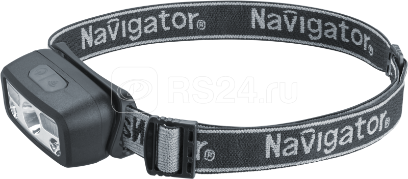 Фонарь аккумуляторный налобный 95 561 NPT-H45-ACCU 1LEDx3Вт+4SMDб+2SMDкр 5реж Li-ion 0.4 NAVIGATOR 95561