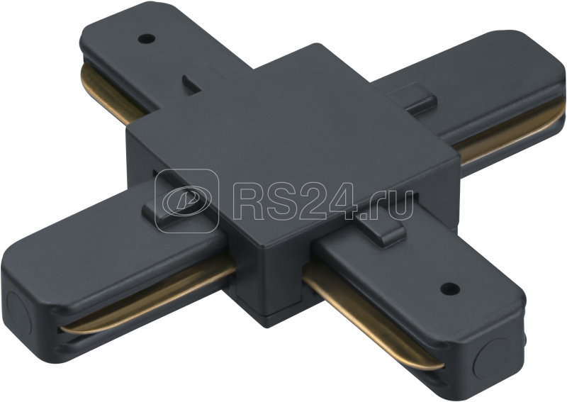 Коннектор 95 619 NLT-C-1L-AS2-BL-X для шинопровода AS2 черн. NAVIGATOR 95619