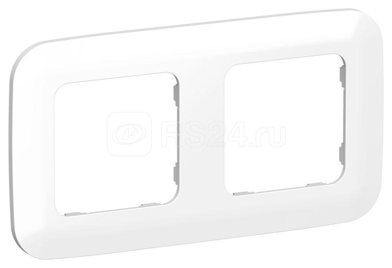 Рамка 2-м СП FLITE РУ-2-А-ФлБ бел. IEK FI-M22-31-20-K01