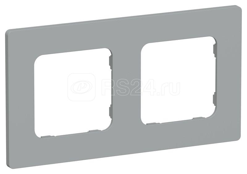 Рамка 2-м СП FLITE РУ-2-К-ФлС сер. IEK FI-M22-32-20-K03