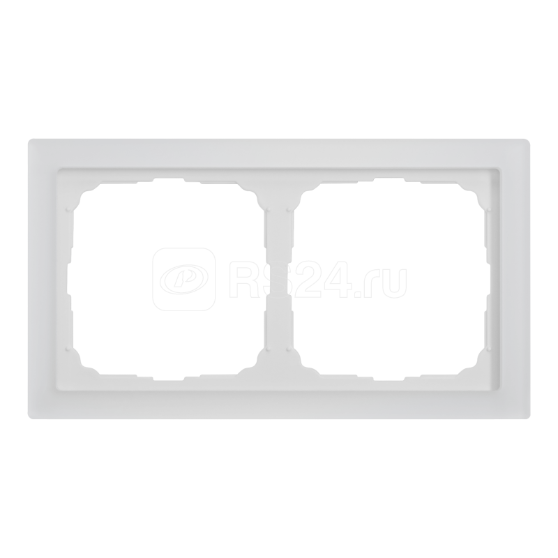 Рамка 2-м ArtGallery Pure матов. органич. стекло бел. SE GAL330102