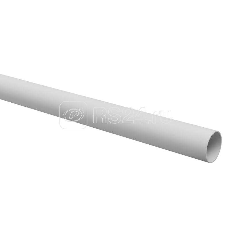 Труба гладкая ПВХ жесткая легкая d16мм сер. (дл.2м) TOKOV ELECTRIC TKE-THG-PVC-16-2-C06