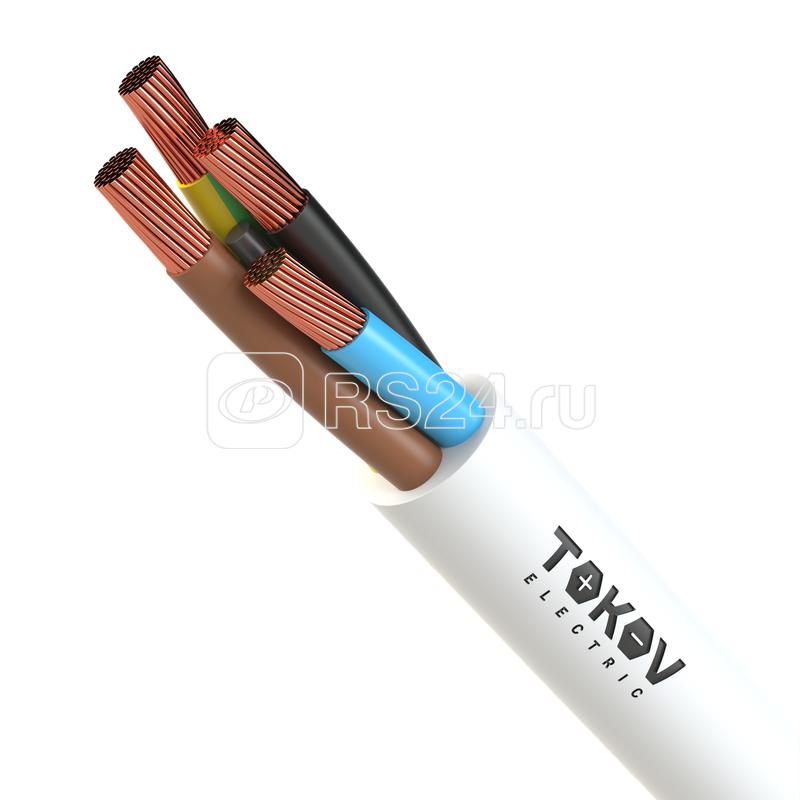 Провод TOKOV ELECTRIC ПВС 4х2.5(3х2.5+1х2.5) 380В Б (м) 1945498