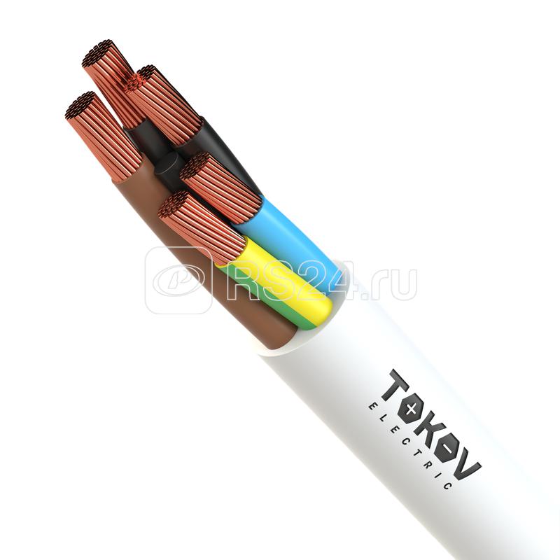 Провод TOKOV ELECTRIC ПВС 5х1.5(4х1.5+1х1.5) 380В Б (уп.100м) 1945530