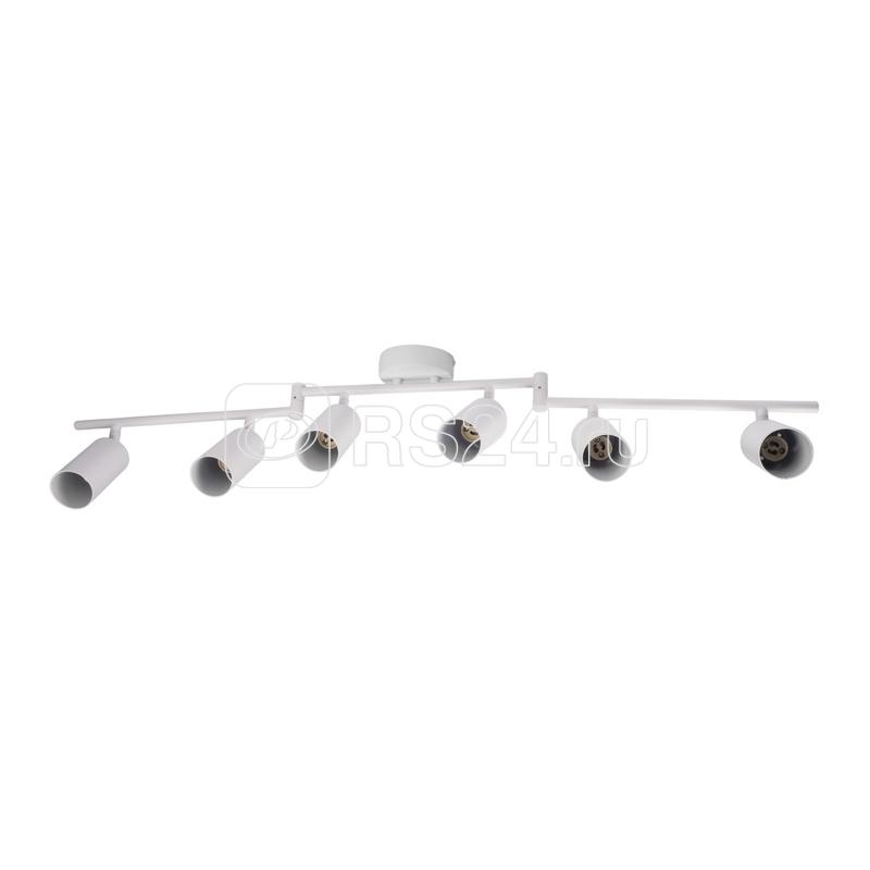 Светильник PCL-0606 6xGU10 IP20 230В WH настен./потолочн. декор. под лампу JazzWay 5066786