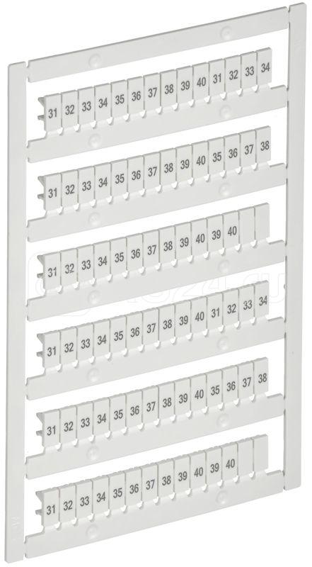 Маркер для CTS/CP 2.5кв.мм "31-40" ARMAFIX IEK AF-CT10D-M-D25-04