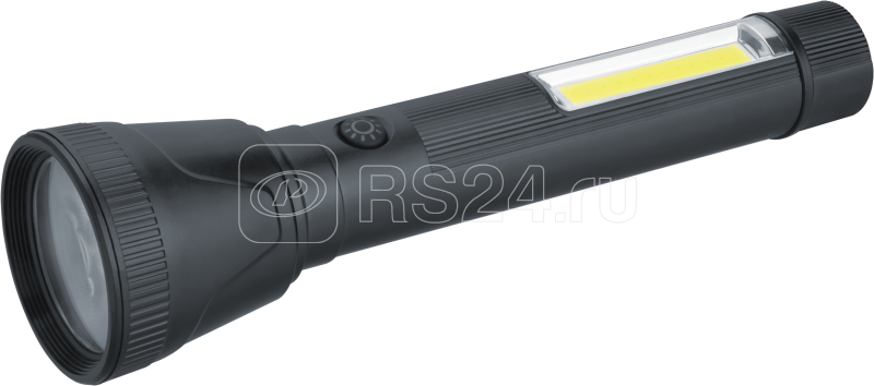 Фонарь светодиодный ручной 95 738 NPT-CP30-ACCU пласт. 1LED 4Вт+1COB 2Вт Li-Ion 3.7В 4реж IPX2 NAVIGATOR 95738