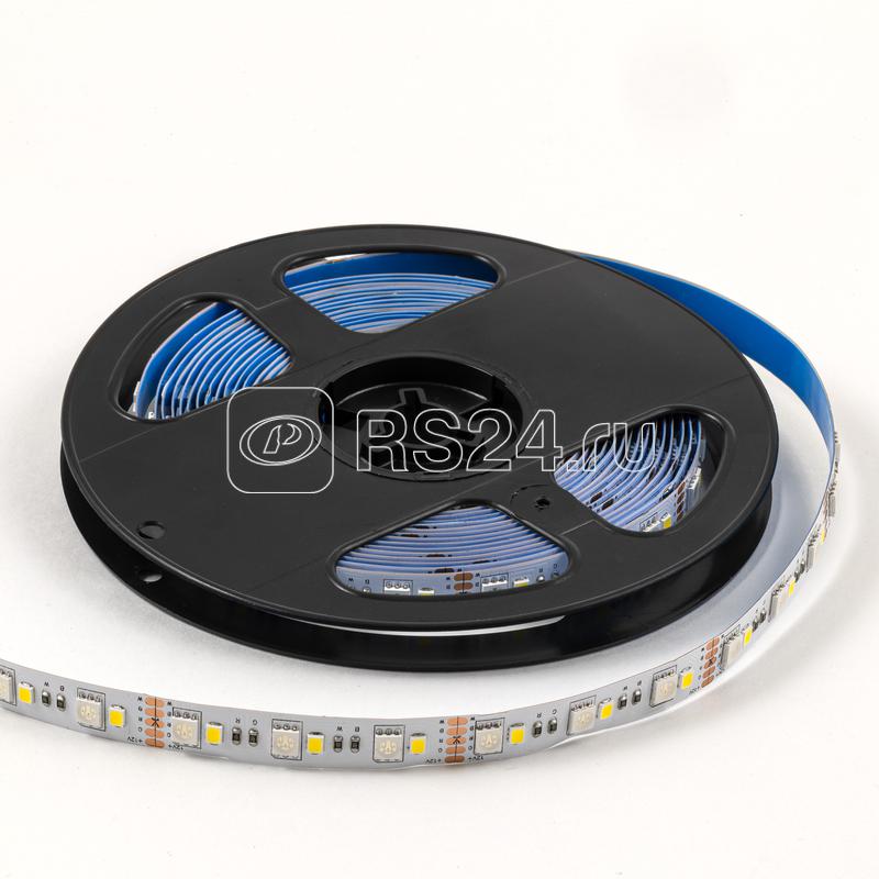 Лента светодиодная 12В 10Вт/м RGBW smd5050+2835 120д/м IP20 подложка 10мм (уп.5м) OGM LSE-272