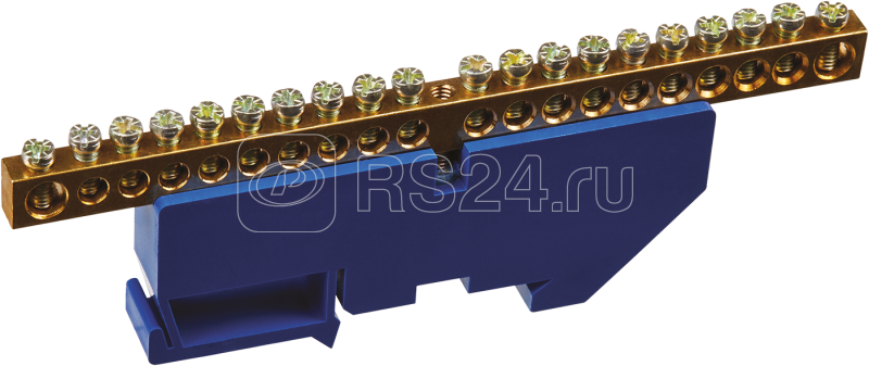 Шина нулевая 90 721 OBB-M69-20D-B на DIN-изоляторе ОНЛАЙТ 90721