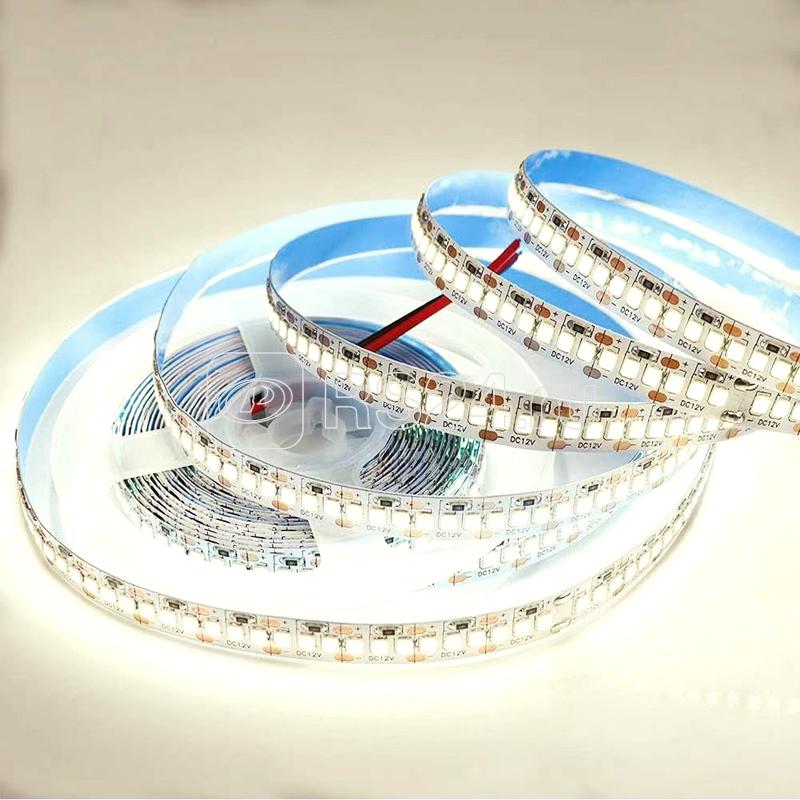 Лента светодиодная 24В 14.4Вт/м smd2835 240 диод/м IP20 1200лм/м PCB 10мм 3000К (уп.5м) Apeyron 00-515