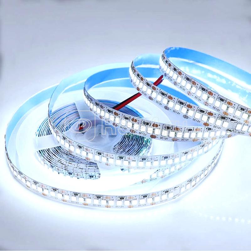 Лента светодиодная 24В 14.4Вт/м smd2835 240 диод/м IP20 1200лм/м PCB 10мм 6500К (уп.5м) Apeyron 00-517