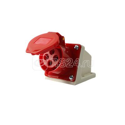 Розетка стационарная ОП PPC 124 32А 4п 3Р+РЕ 380В IP44 Pro JazzWay 5072718