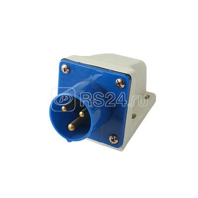 Вилка стационарная для наружной установки PPC 523 2Р+РЕ 32А 220В IP44 Pro JazzWay 5072879