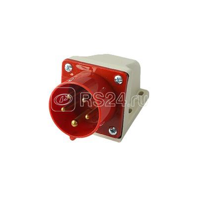 Вилка стационарная для наружной установки PPC 525 3Р+РЕ+N 32А 380В IP44 Pro JazzWay 5072916