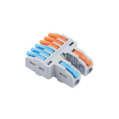 Клемма монтажная СМК PTC-2P 4226 450В 32А 0.08-2.5(4.0)кв.мм JazzWay 5074026