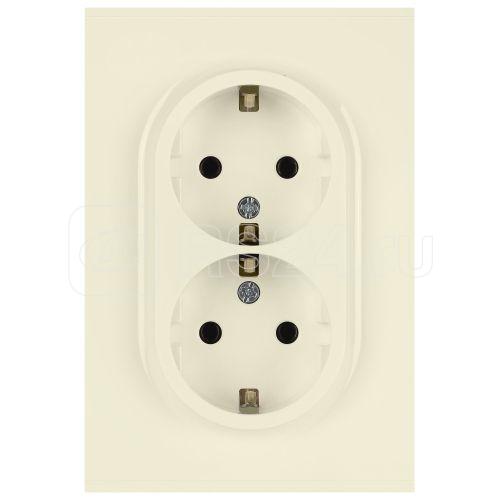 Розетка 2-м СП Arktik 16А IP20 250В с заземл. сл. кость 16-2104-02 Эра Б0070445