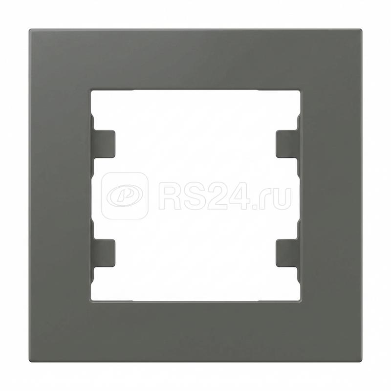 Рамка 1-м Karea RIZZ дым. Makel 88050701