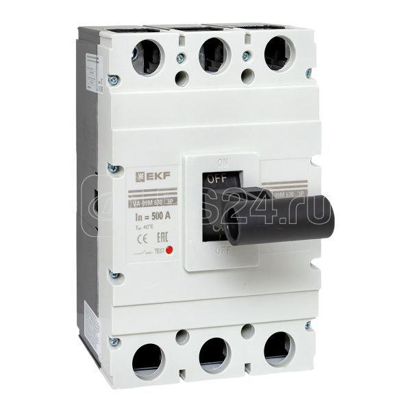 Выключатель автоматический 3п 630/500А 50кА ВА-99М PROxima EKF mccb99-630-500m