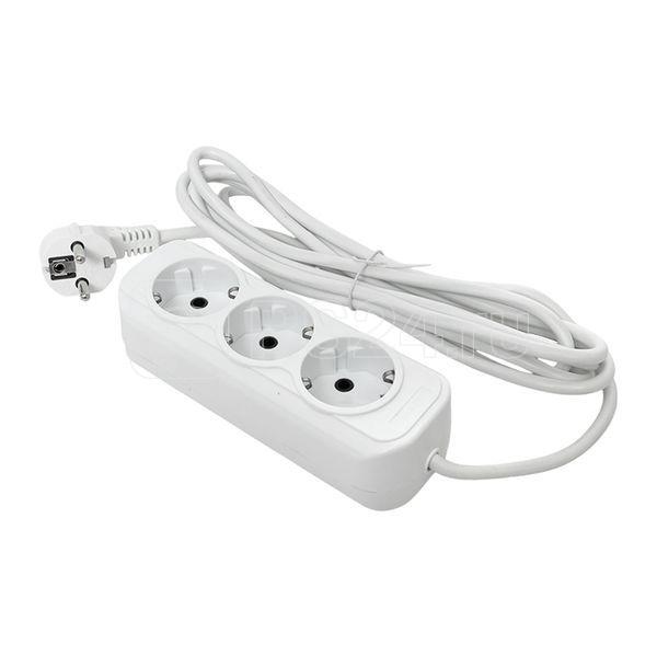 Удлинитель 3х3м с заземл. 16А IP20 Эксперт 3.0кВт ПВС 3х1 PROxima EKF UBA16-310-3-03