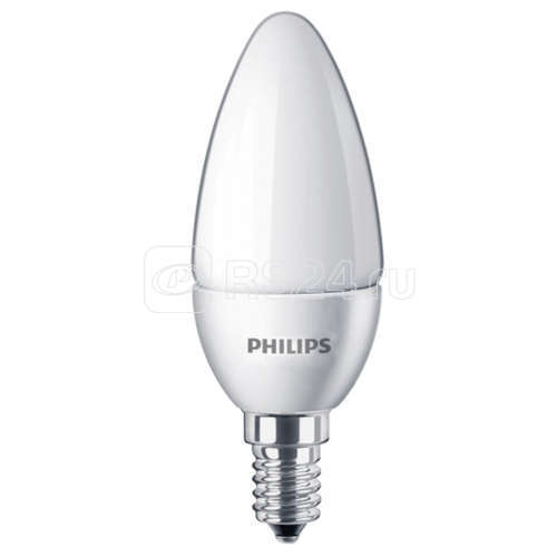 Лампа светодиодная 4Вт 25Вт E14 WW 230В B35 FR Philips 871829119560300