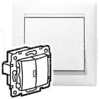 Переключатель проходной 2-кл. СП Valena 10А IP31 механизм бел. (DIY-упак.) IEK 694266