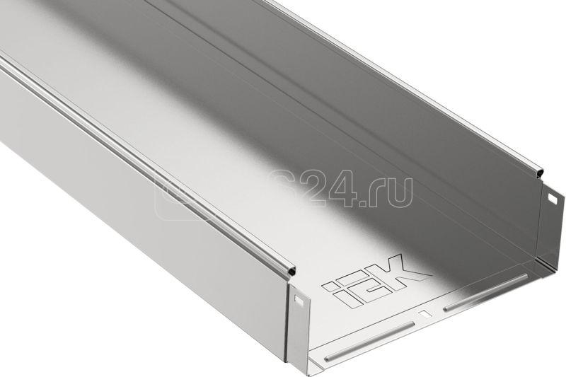 Лоток листовой неперфорир. 200х100 L3000 сталь 0.8мм IEK CLN10-100-200-3
