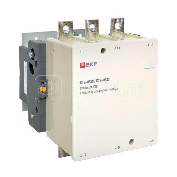 Контактор КТЭ-1 330А кат. 230В AC 1НО EKF ctr-b-330